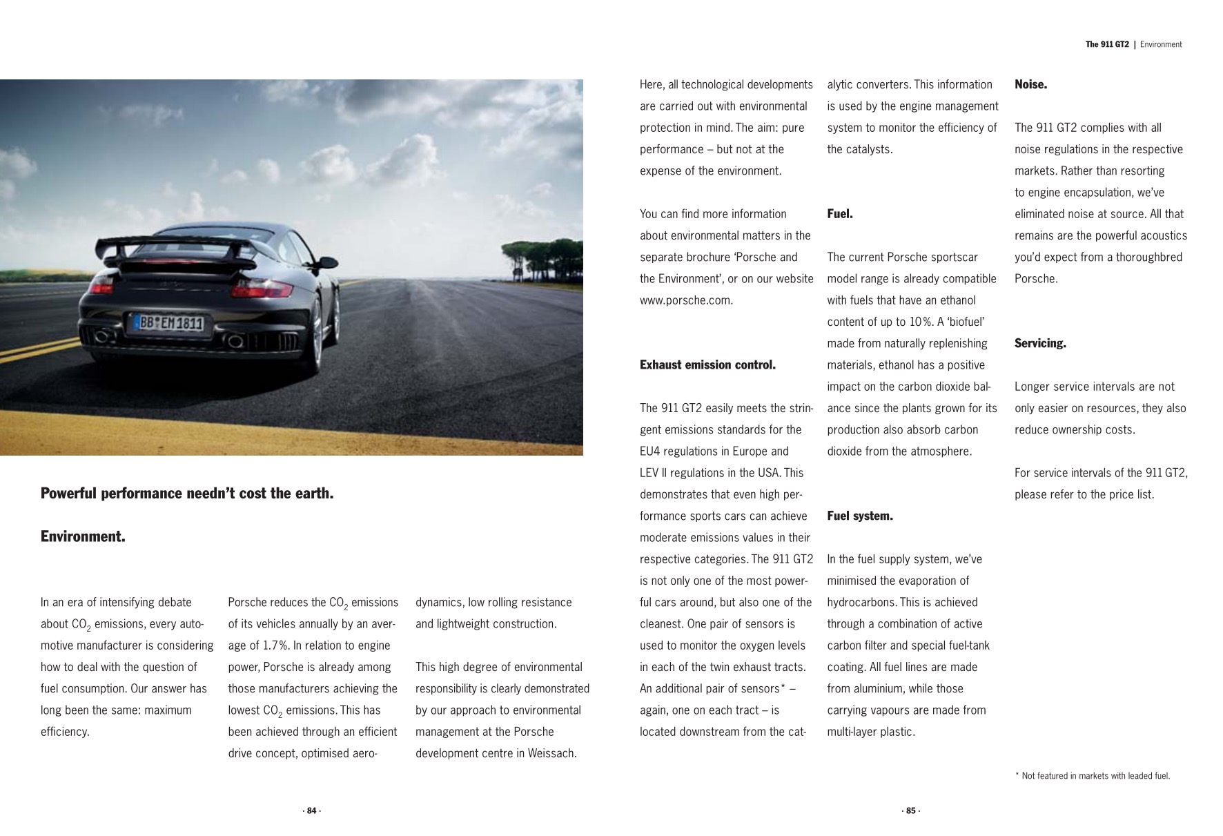 2008 Porsche 911 GT2 Brochure Page 20